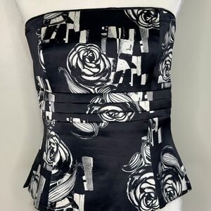 Elegant WHBM Satin Tube Top